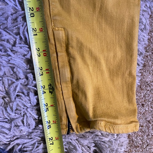 Rag & Bone mustard-colored cropped skinny jeans - Picture 11 of 14